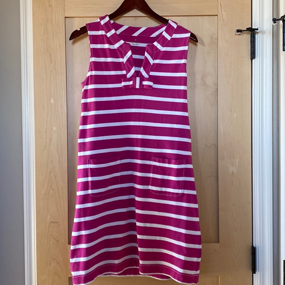 Striped sleeveless Kate spade dress, size M